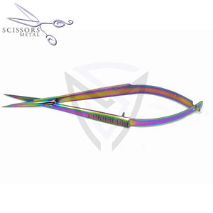 Ciseaux à ressort professionnels les plus vendus en gros Ciseaux droits en acier inoxydable Ciseaux à ressort de marque privée - Product Image 5