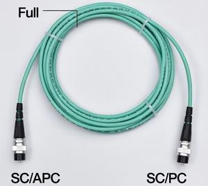 Cable de Fibra Óptica Simplex SC/APC a LC/PC SM de 15 m - Product Image 1