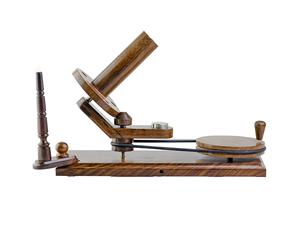 Enrouleur de boule de fil en bois-grand enrouleur de fil artisanal pour le tricot et le crochet-enrouleur de boule naturel robuste à commande manuelle - Product Image 1