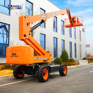 Plataforma Elevadora Telescópica Todoterreno <span class=keywords><strong>de</strong></span> 18m-34m, Elevador <span class=keywords><strong>de</strong></span> Brazo Recto Estable, Plataforma <span class=keywords><strong>de</strong></span> Trabajo para Renovación <span class=keywords><strong>de</strong></span> Edificios en Exteriores para <span class=keywords><strong>Alquiler</strong></span> - Product Image 3