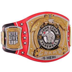 John Cena Farewell Tour 2025 Lightweight Breathable Durable Championship Replica Title <b>Belt</b> for Washington D.C High Quality - Product Image 2
