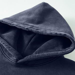 Sweats à capuche en molleton délavé à l'acide sur mesure pour femmes Logo avant Qualité supérieure Couleurs et tailles personnalisables Vente en gros - Product Image 3