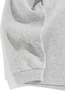Jersey de poliéster 100% para hombre de alta calidad, Sudadera con cuello redondo, sudadera recortada, tamaño personalizado, estampado 3D, tela polar al por mayor - Product Image 4