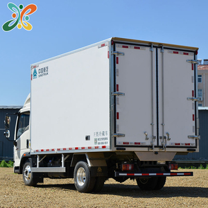 Camions frigorifiques d'<span class=keywords><strong>occasion</strong></span> Sinotruk Howo 4x2 23m³ personnalisables avec conduite à droite, unités de réfrigération, <span class=keywords><strong>prix</strong></span> de vente pour le transport alimentaire - Product Image 4