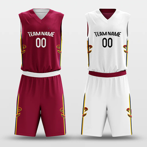 Uniformes de baloncesto profesionales para hombres, mujeres y jóvenes, personalizados, reversibles, sublimados, para entrenamiento deportivo. - Product Image 4