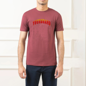 Haute qualité 100% coton coupe ample hommes T-Shirt couleur unie personnalisé sérigraphié Logo tenue décontracté T-Shirt léger pour hommes - Product Image 2