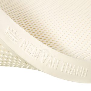 Nuevo Topper para Colchón, Ancho 100 cm, Tamaño Queen, Hipoalergénico, Tela Blanca, 100% Látex Natural de Vietnam, para Hospital, Escuela, Dormitorio - Product Image 5