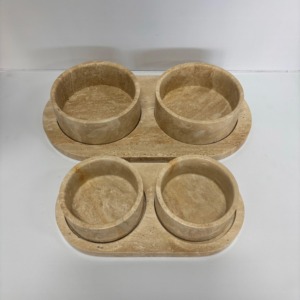 Cuenco decorativo de resina, centro de mesa hecho a mano moderno, bandeja de exhibición elegante, acento de mesa único para el hogar, sala de estar o decoración de la cocina - Product Image 3