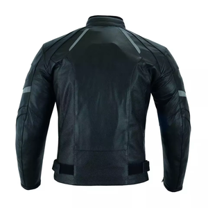Veste de moto vierge pour unisexe nouvelle arrivée hommes vestes de course de moto en cuir - Product Image 6