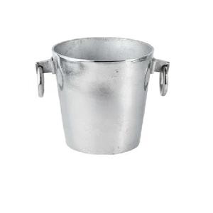 Round Metal Ice <b>Bucket</b> With Ring Handle Aluminum Tabletop Bar Ware and Party Wine Cooler <b>Champagne</b> Ice <b>Buckets</b> - Product Image 1