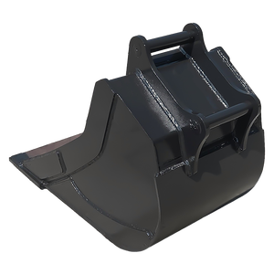 Godet de terrassement étroit QS40 Godet d'excavatrice pour travaux de terrassement profonds pour les lignes d'utilsités et les câbles - Product Image 2