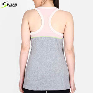 Camiseta sin mangas para mujer al mejor precio 2024, ropa de verano de talla grande de Color liso personalizable con diseño de patrón sólido - Product Image 2