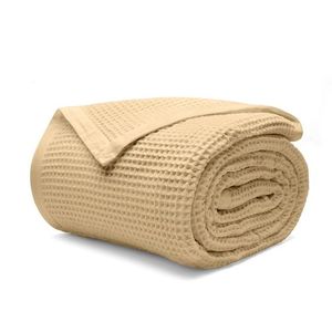 Avior haute qualité coton canapé jeter couverture doux froissé tissu tissé solide/rayé/point Festival écologique quatre saisons - Product Image 3