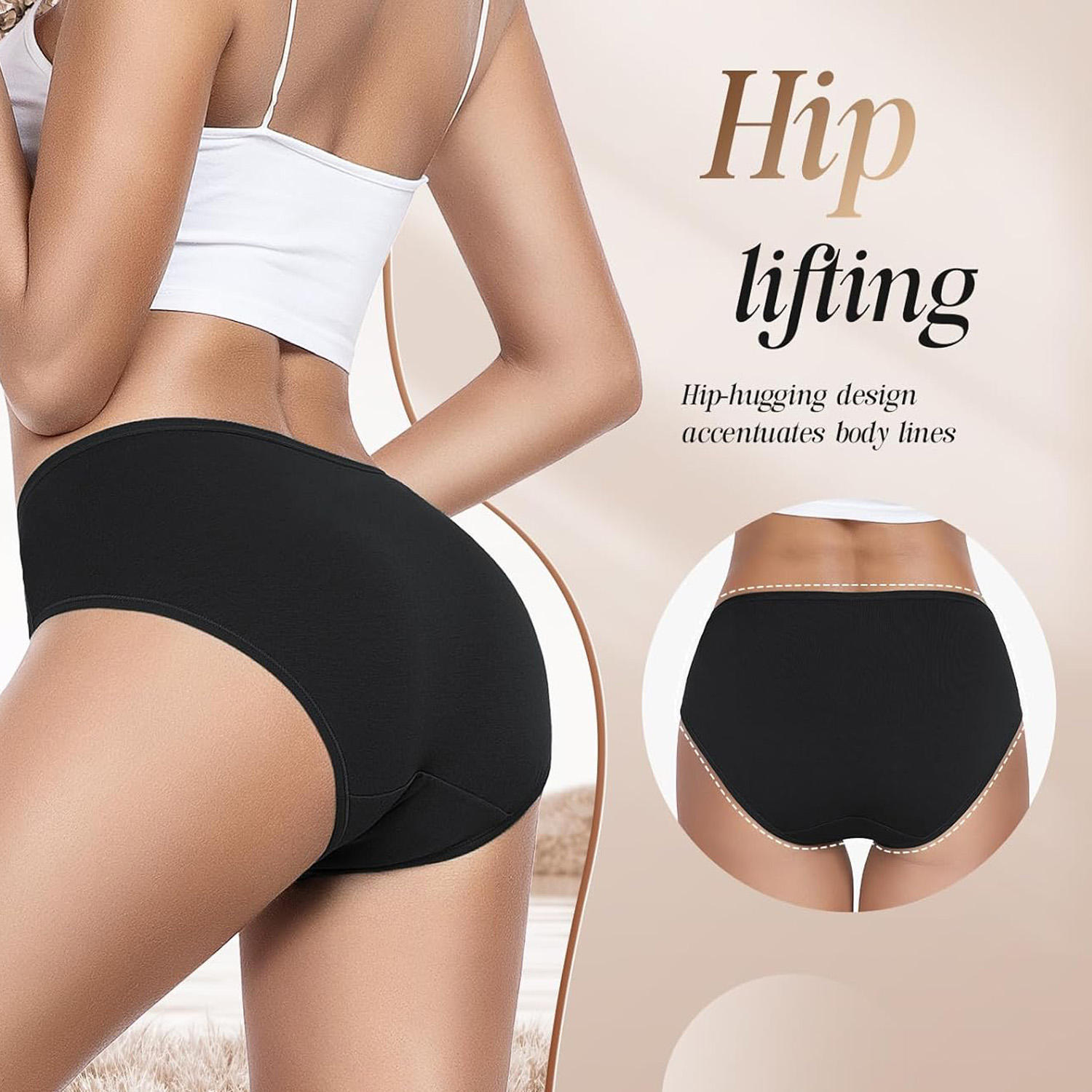 Bulk Cotton Bikini Underwear for Women Embroidery. OEM Customization Available. High Quality Breathable Panties Wholesale Prices