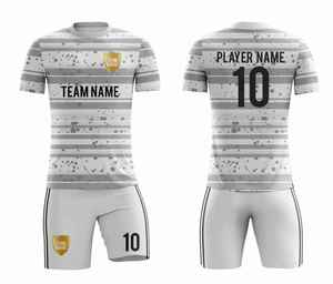 Maillots de football personnalisés 2026 |   Uniformes de football sublimés OEM |   Tenues respirantes légères à manches courtes et coupe ajustée - Product Image 5