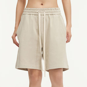 Pantalones cortos de algodón 100% personalizados para hombre, pantalones cortos de entrenamiento para hombre, pantalones cortos deportivos para correr para hombre - Product Image 6