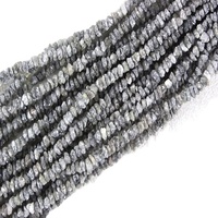 Cuentas de Diamante Gris Natural Genuinas de Grado AAA de 2.5-3mm, Brillantes, Certificadas por Terceros, para Joyería, VAIBHAV