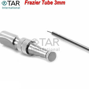 Tubo Frazier de succión Premium, instrumentos médicos dentales, tubo de succión de acero inoxidable quirúrgico endodóntico, hueso de cirugía Oral - Product Image 3