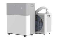Aire Acondicionado Portátil Split Midea de 11 BTU, Frecuencia Variable, Refrigeración y Calefacción, Control Remoto, Compatible con Aplicaciones, Clase A+++ COP