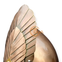 Armure moderne du casque du Seigneur des Anneaux ou de la Couronne d'Elendil avec finition métallisée imprimée UV