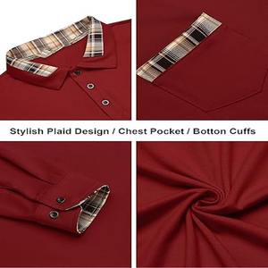 Encuentra un icono similar Producto superior Polo Camisetas 100% algodón de alta calidad Tallas grandes Polos para hombres fabricados por Dress Sports - Product Image 5