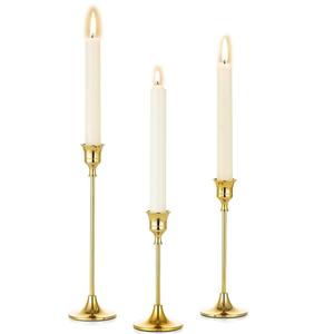 Elegante soporte cónico de metal de lujo diseñado para eventos en el hogar e ideas de decoración de mesa de boda - Product Image 6