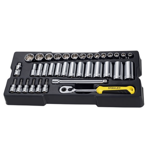 Stanley - Juego de Llaves de Tubo de 3/8 Pulgadas, 36 Piezas, Sistema TRANSMODULE-tm- - Product Image 2