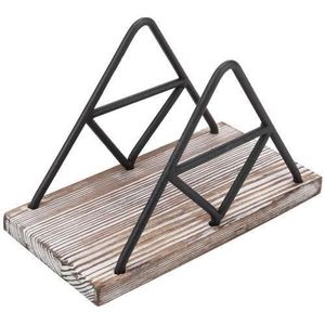 Base en bois personnalisable pour hôtels Porte-serviettes de table décoratif pour la maison Vente en gros OEM Personnalisé - Product Image 5