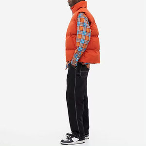 Veste matelassée pour hommes hiver garder au chaud personnalisé de haute qualité sans manches vestes pour hommes doudoune pour le froid extérieur streetstyle - Product Image 3