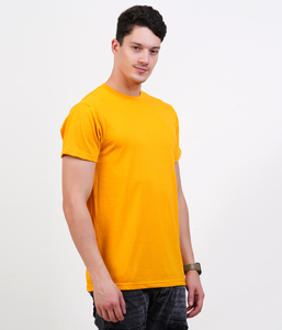 Camisetas de hombre de alta calidad Medición americana sólida Tratamiento antibolitas ecológico Ajuste regular - Product Image 5