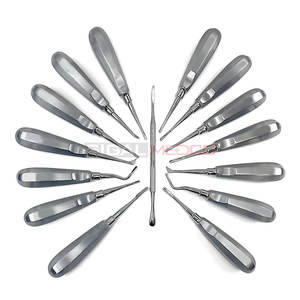 ชุดเครื่องมือถอนฟัน 15 ชิ้น ประกอบด้วยเครื่องมือถอนรากฟัน, เครื่องมือตัดกระดูก, เครื่องมือถอนฟันแบบแมนนวล, อุปกรณ์ทางการแพทย์สำหรับการผ่าตัดช่องปาก - Product Image 1