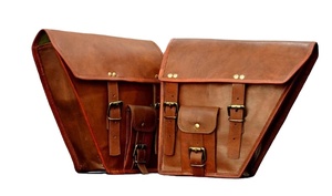 Handmade Triangular Frame <b>Bag</b> for Bicycle Vintage Style Bike Tool Pouch Accessories Essentials Storage for Summer Autumn Biking - Product Image 2