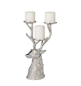 Vintage Deer Sculpture Candelabra Deer Candle Holder pour les occasions de Noël en gros. - Product Image 3
