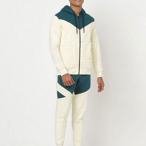 Los chándales con logotipo personalizado más vendidos para hombre, chándal de lana de dos piezas, último diseño, chándal de lana de manga larga - Product Image 1