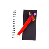 Estuche para Lápices de Yute Personalizable con Personajes de Dibujos Animados de Animales, Multicolor, Certificado ISO, Divertido, Funda para Bolígrafos, el Mejor de Himalaya