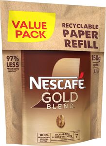 เนสกาแฟ โกลด์ เบลนด์ รีฟิล 150 กรัม (แพ็ค 5 ซอง) — กาแฟสำเร็จรูปพรีเมียม (ประมาณ 416 แก้ว) - Product Image 2
