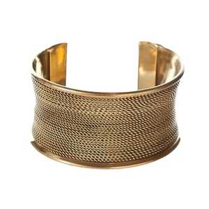 Bracelet de manchette de mode en laiton de haute qualité pour les femmes élégantes en gros à bas prix en Inde - Product Image 4