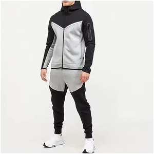 Vente en gros de survêtements de sport personnalisés bon marché Stock personnalisé prêt à expédier survêtements respirants pour hommes pour jogging hommes - Product Image 3