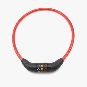 <span class=keywords><strong>Candado</strong></span> de Cable para Bicicleta YH1466, <span class=keywords><strong>Candado</strong></span> de Combinación con Contraseña, Desbloqueo de Seguridad Antirrobo, Acero ABS de 1200/1800 mm para Motocicleta - Product Image 2