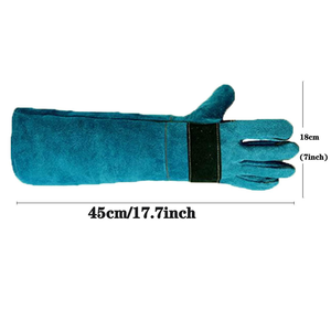 Guantes de seguridad para el entrenamiento y manejo de perros, guantes de seguridad para el manejo y protección de aves, guantes de protección - Product Image 2