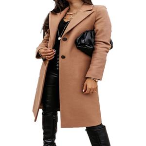 Manteau long _ Manteau long surdimensionné de haute qualité sur mesure pour les femmes - Product Image 1