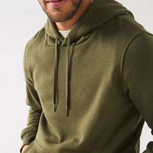 Conjunto Deportivo de Hombre OEM, Sudadera con Capucha de Forro Polar Grueso, Pantalones Deportivos, Ropa Deportiva de Invierno a la Moda, Venta al Por Mayor de Fábrica - Product Image 5