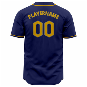 Conjunto de Uniforme de Béisbol Personalizable para Adultos Unisex, 100% Poliéster de Secado Rápido, Manga Corta, Cierre de Botones, Nombre y Logotipo del Equipo Personalizados - Product Image 6
