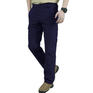 Pantalon d'été décontracté pour homme Pantalon cargo à poches multiples Pantalon mince à séchage rapide Pantalon long respirant pour la randonnée en plein air et l'entraînement - Product Image 3