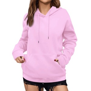 Sweat-shirts à capuche pour femmes de qualité supérieure, manches longues, 100% coton, nouvelle arrivée, respirant, décontracté, grande taille - Product Image 2