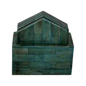 Juego de posavasos con incrustaciones de hueso cuadrado personalizado de alta calidad de cuatro piezas para bebidas para mesa de café vasos de mesa - Product Image 2