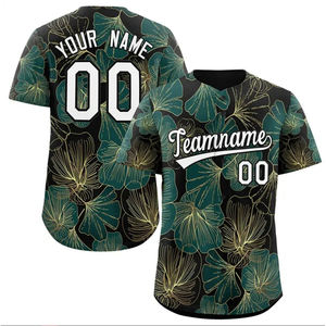 Maillot de baseball unisexe de haute qualité à séchage rapide pour hommes, vêtements de softball à boutons respirants, options de taille plus pour garçons - Product Image 2