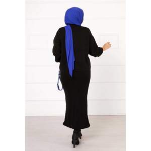 Ensemble 2 pièces court noir à motif régulier LSTD Body 165cm Turquie - Product Image 5