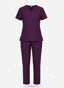 Uniformes Médicos de Enfermería de Manga Corta con Cuello en V, Conjuntos de Uniformes Quirúrgicos de Spandex para Hospital, los Más Vendidos - Product Image 2
