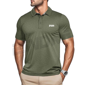 Polo décontracté pour hommes, polo sportif coloré, tissu doux, coupe confortable, polo respirant à manches courtes pour un usage quotidien - Product Image 1